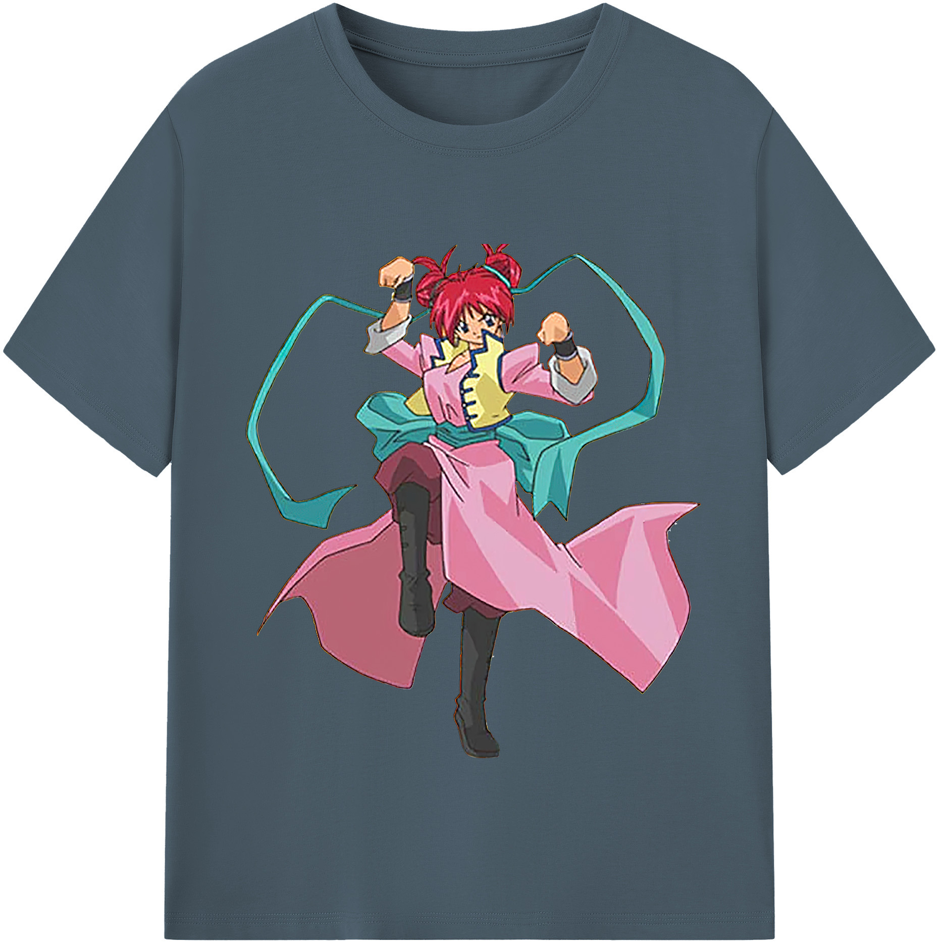 （画像用） 遊☆戯☆王 Yu-Gi-Oh! 綿100％半袖Tシャツ（フロントプリント）